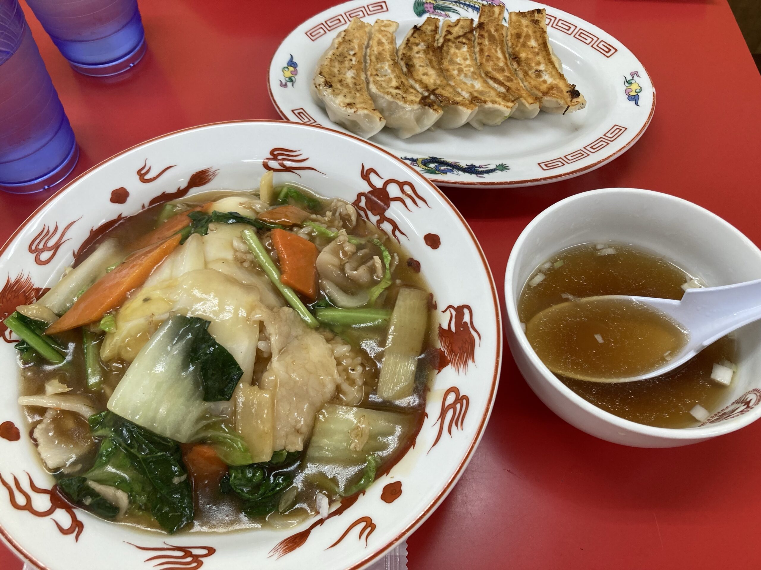 大阪王将荏原町店の餃子