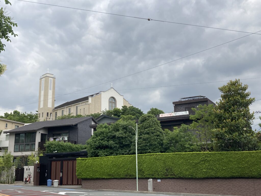 田園調布の風景