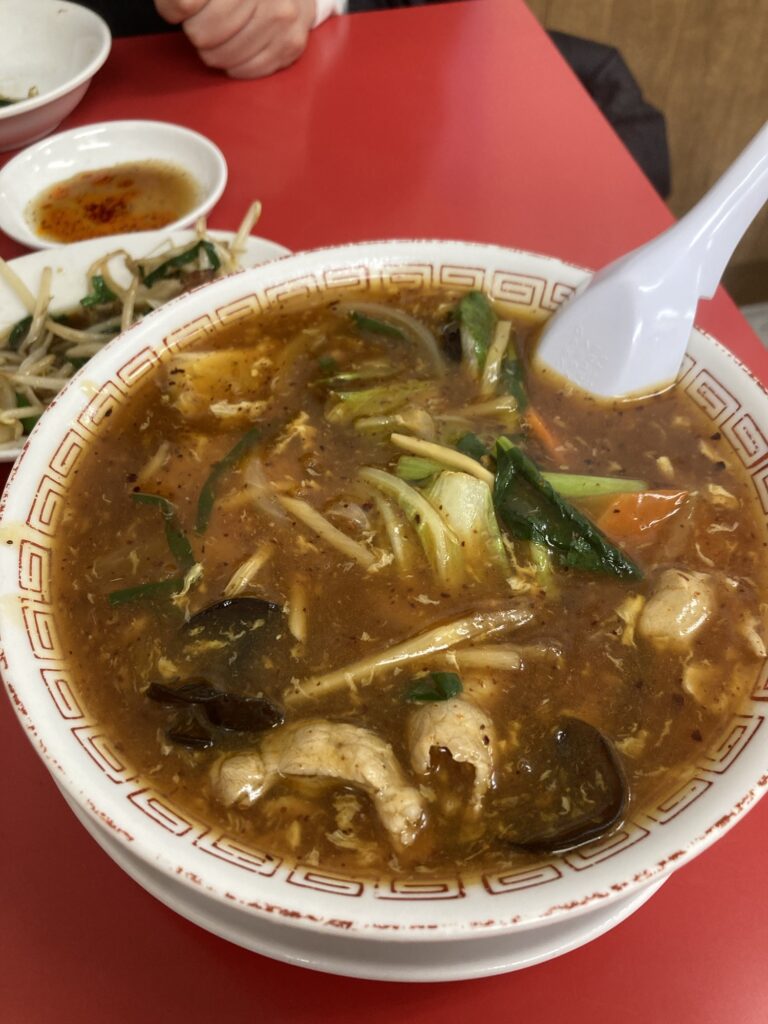 大阪王将酸辣湯麺